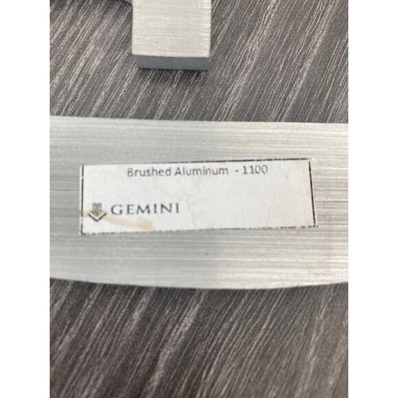 Aluminum Letter G - Silver G Wall Hanging - Picture 5 of 5